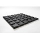 Rubber tegel 50x50x2,5 cm